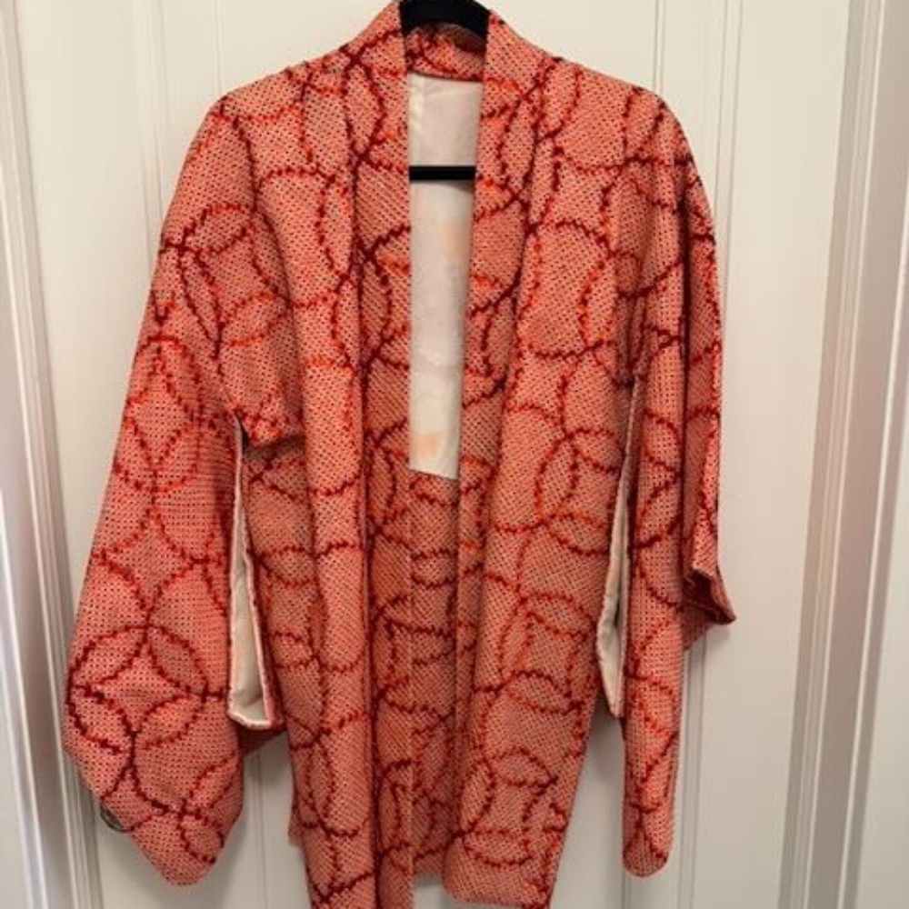 One Of Kind Shirbori Kimono Vintage from Japan - Picture 2 of 11